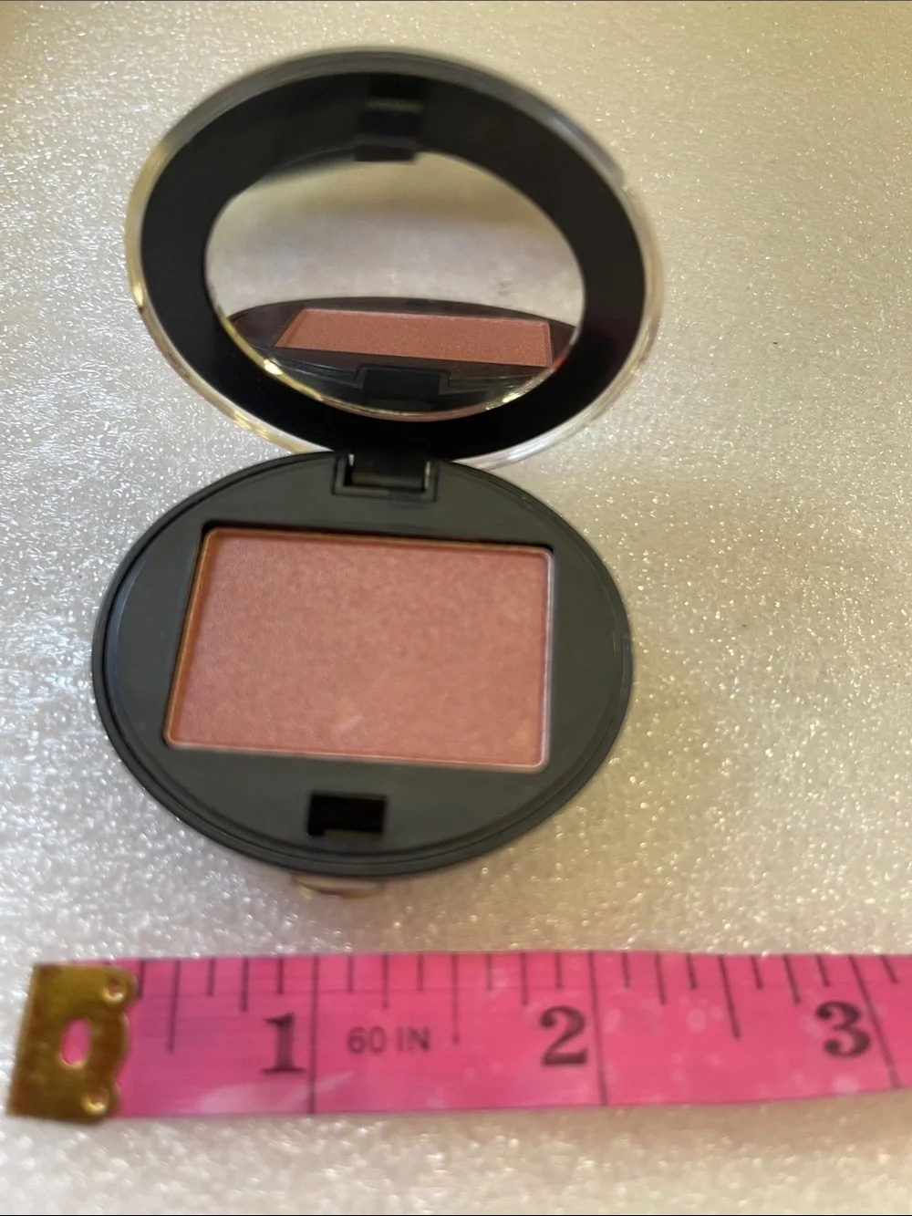 Urban Decay Round Floral Pop Art Eyeshadow in Hot Pink and White Container